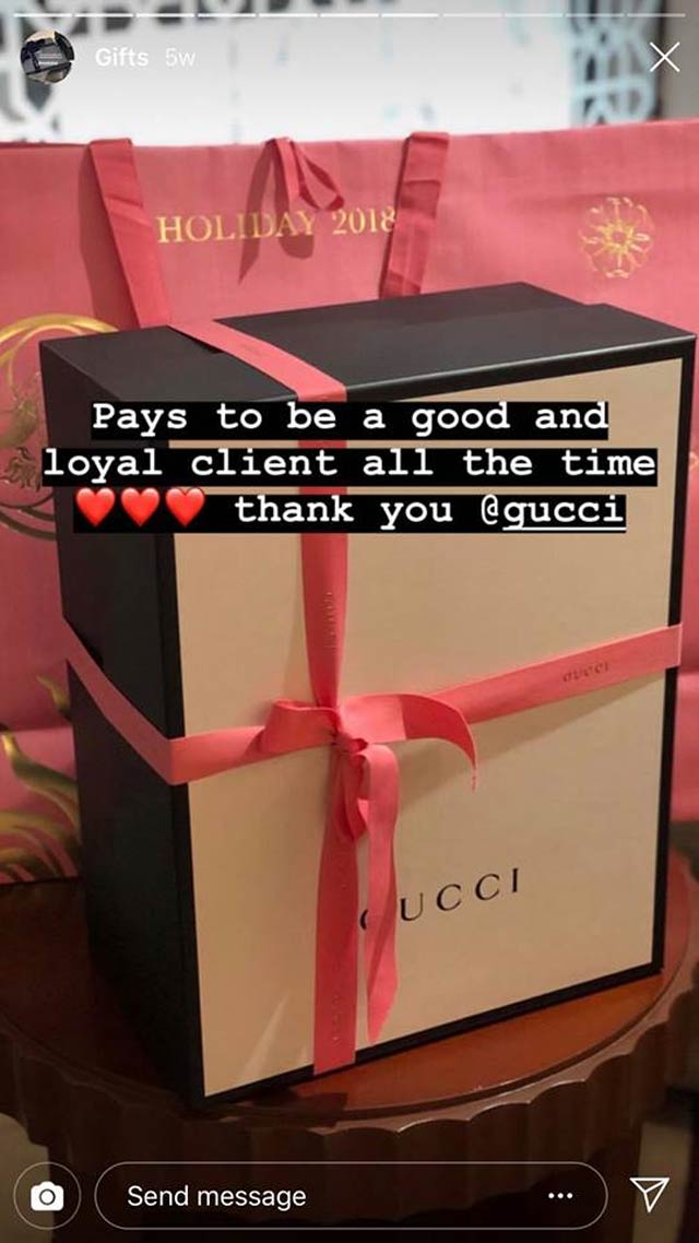 Gucci gifts Dra. Vicki Belo, celebrity personal shopper Aimee Hashim with  exclusive bag