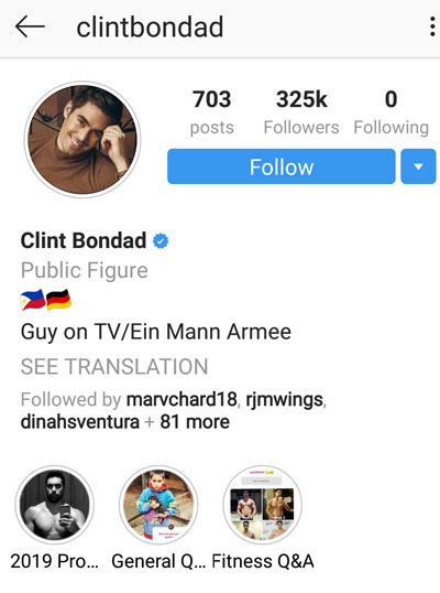 Clint Bondad unfollows ex-girlfriend Miss Universe 2018 Catriona Gray ...
