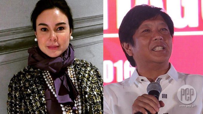 Gretchen Barretto endorses Bongbong Marcos for vice president | PEP.ph
