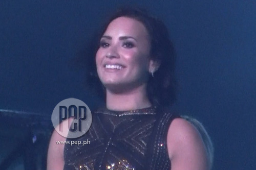 PHOTOS: What does Demi Lovato love about Filipino concertgoers? | PEP.ph