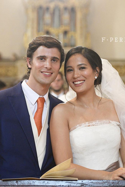 Isabelle daza wedding clearance dress