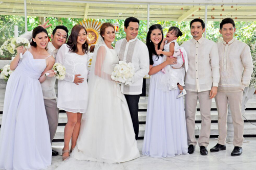 LOOK: Popoy and Basha wedding photos in A Second Chance | PEP.ph