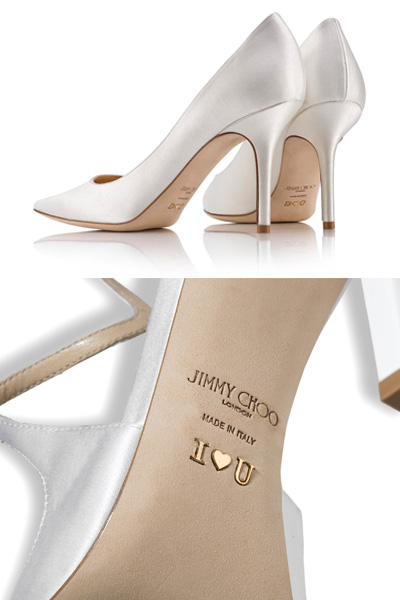 jimmy choo personalized shoes
