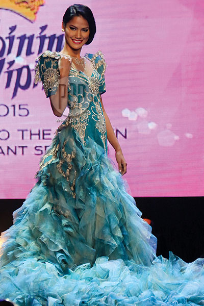 Winwyn Marquez in Top 5 of Binibining Pilipinas 2015 National Costume ...