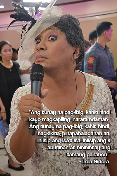 10 Quotes On Love From Lola Nidora Pep Ph
