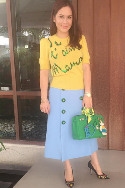 Jinkee Pacquiao's Sunny Yellow Birthday Ootd Costs At Least 1