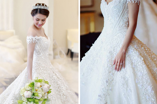 10 Stars With Most Talked About Wedding Dress