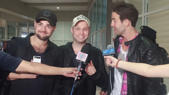 90s boyband A1 arrives in Manila for PH leg of Here We Come-Back! Tour ...