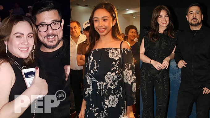 Claudine Barretto, Gerald Anderson attend premiere night of Aga-Bea ...