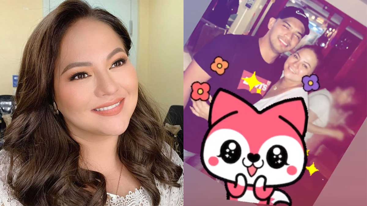 Is Karla Estrada hinting at her rumored romance with this non-showbiz guy? 