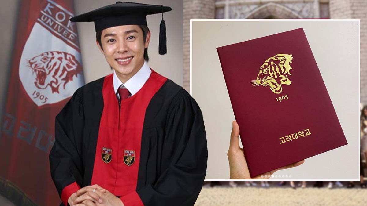 Alexander Lee receives double major diploma from Korea University 