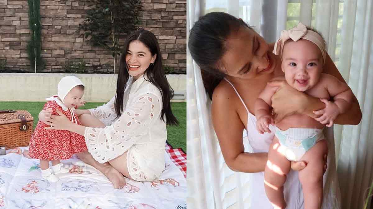 Baby Boom! All the Local Celeb Babies You Need to Know About | Left: Anne Curtis with daughter Dahlia and on the right, her sister-in-law Solenn Heussaff with daughter Thylane.