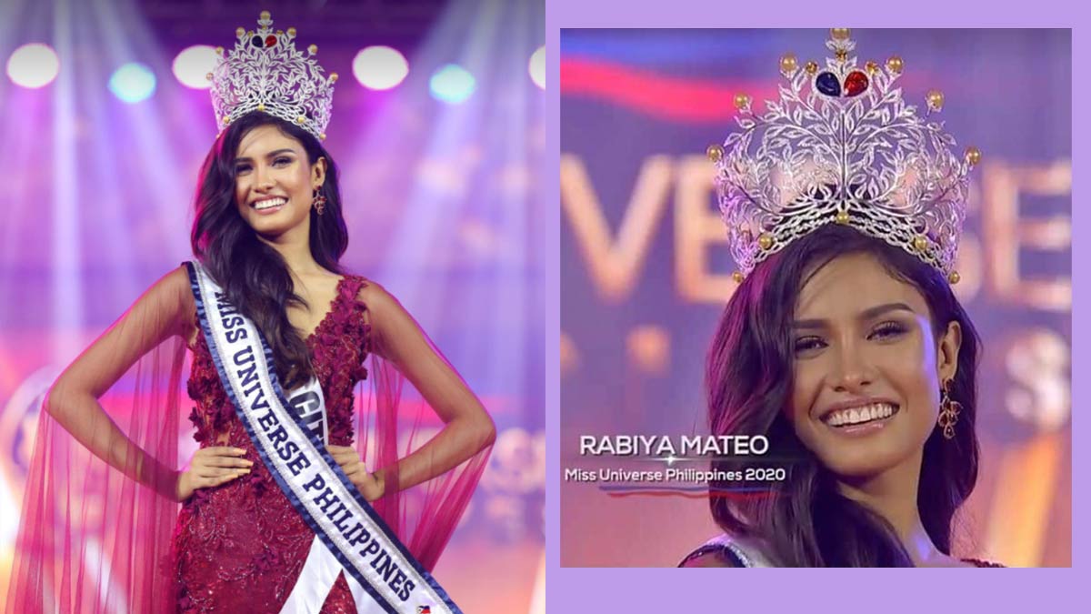 Rabiya Mateo Of Iloilo City Crowned As Miss Universe Philippines 2020 Pep Ph