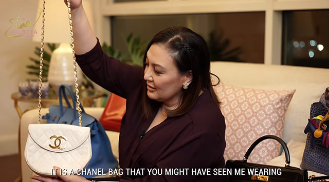 This Hermès bag puts on sideline Sharon Cuneta's rumored marital troubles  in 2008