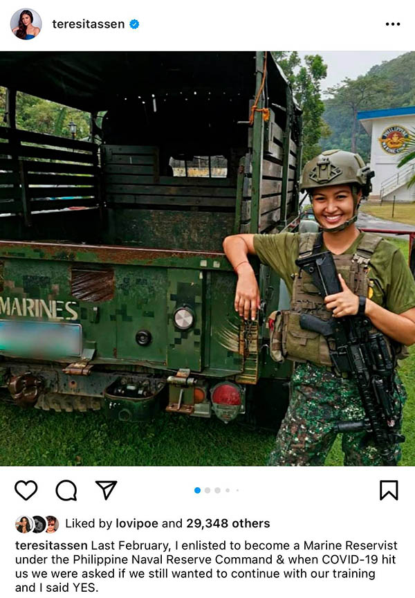Winwyn Marquez military reservist