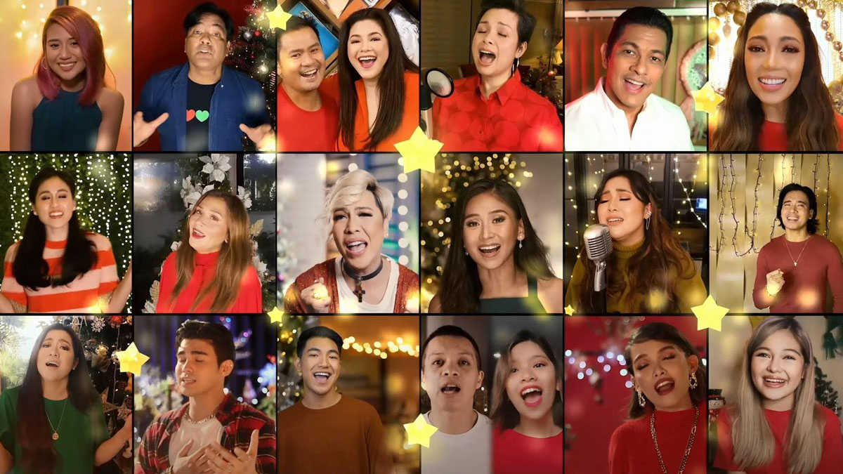 ABSCBN Christmas station ID lyric video naka5.5M views sa Facebook in