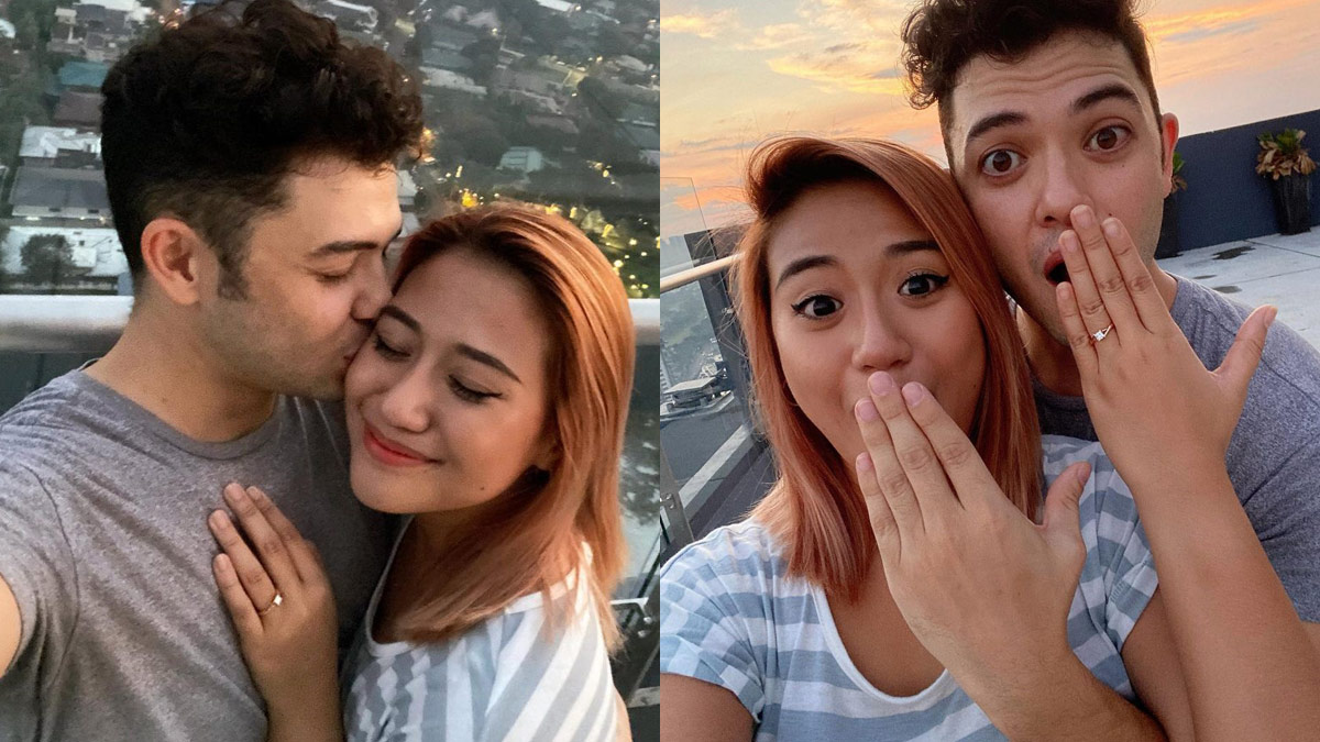 Morissette Amon now engaged to Dave Lamar. 