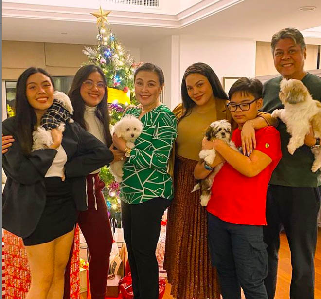 sharon cuneta family picture
