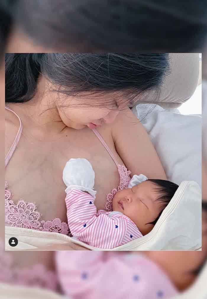 sheena halili breastfeeding mom