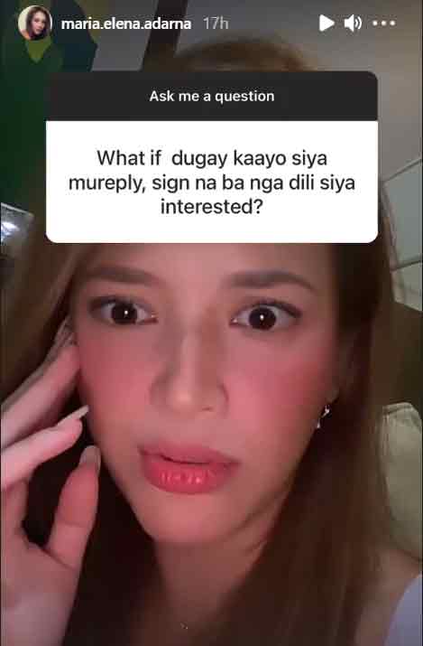 Ellen Adarna answer netizen question on Instagram