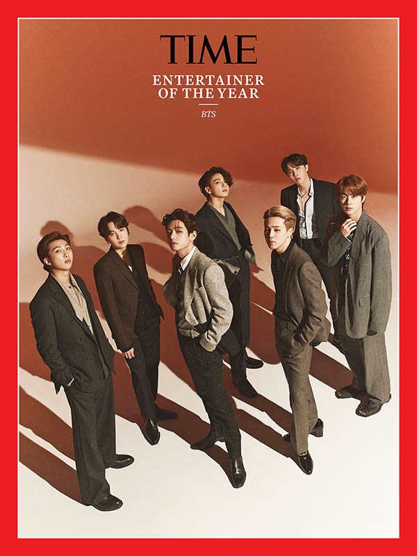 BTS Time magazine cover