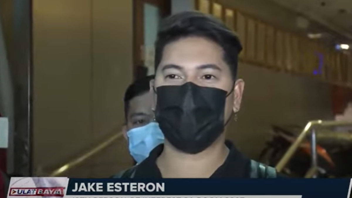 Jake Esteron clarifies that he will not stand as a star witness in dacera case