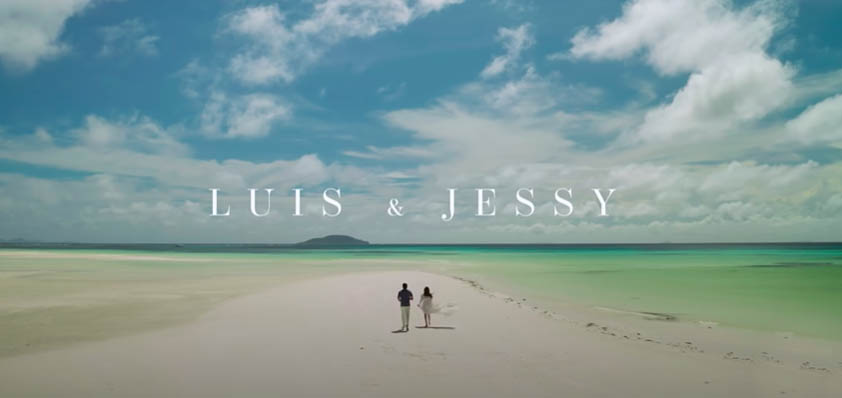 Jessy Mendiola and Luis Manzano prenup wedding video
