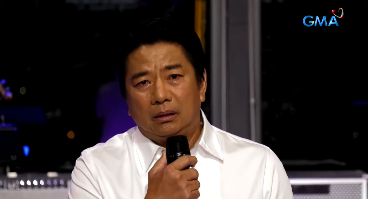 willie revillame crying