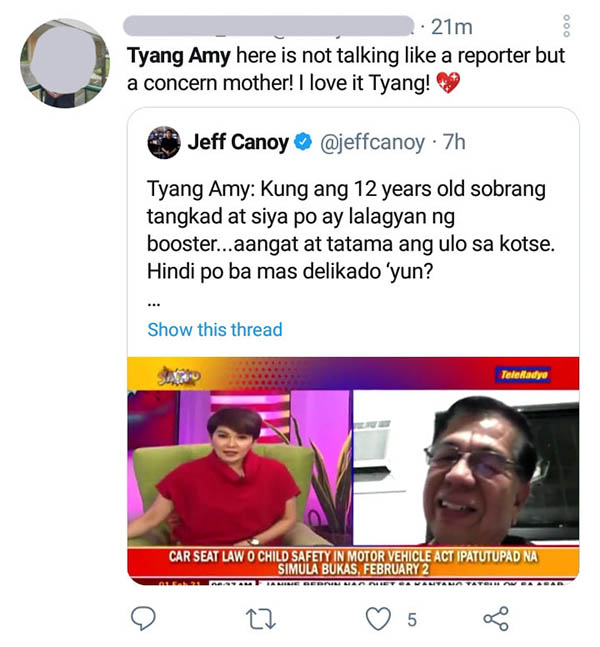 twitter: netizen commends amy perez