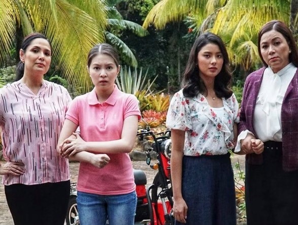 Snooky Serna, Barbie Forteza, Kate Valdez, and Dina Bonnevie in Anak Ni Waray vs Anak Ni Biday