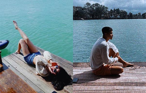 Jane Oineza and RK Bagatsing Laguna vacation photos