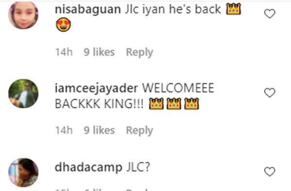 IG comment: Netizens speculate if it's John Lloyd Cruz