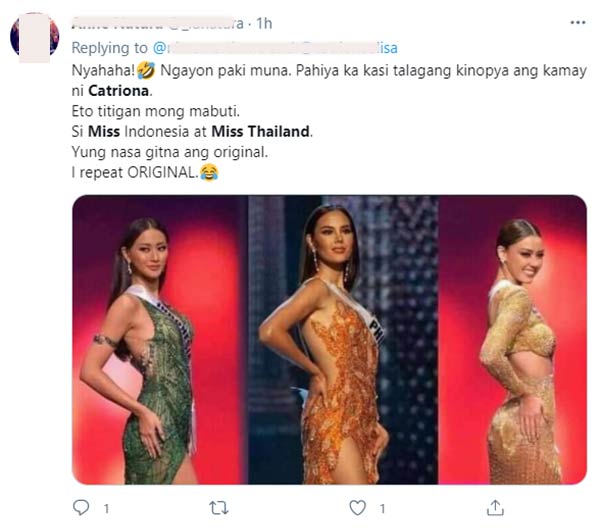 Filipino pageant fan bashes Miss Indonesia and Miss Thailand