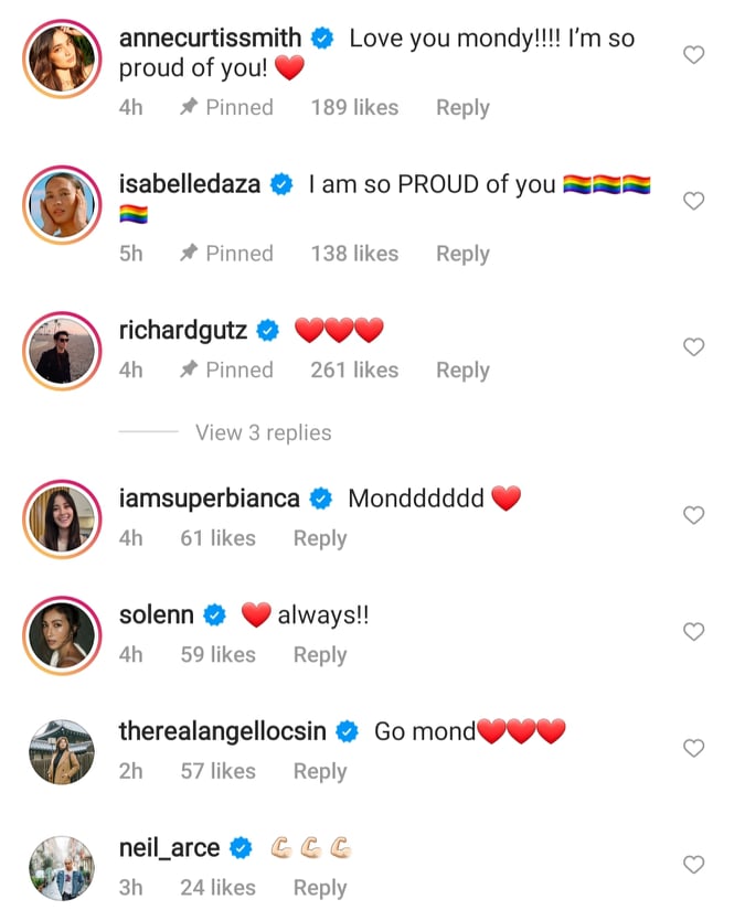 Celebrity friends positively comment on Raymond Gutierrez sexuality announcement