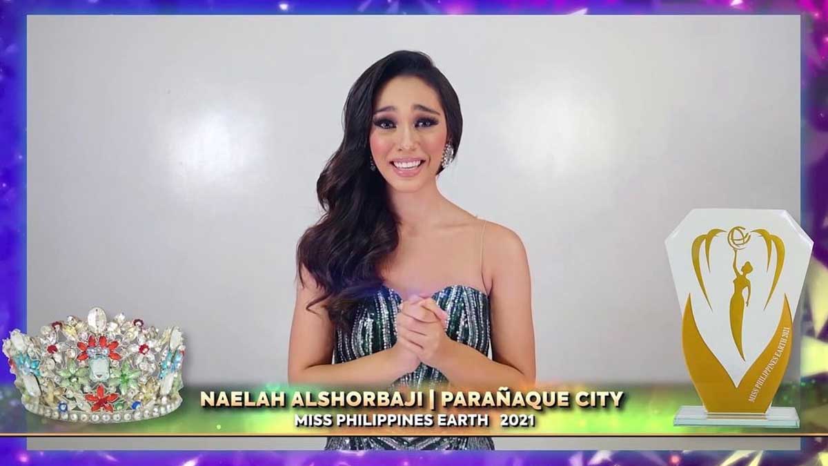 Naelah Alshorbaji, Miss Philippines Earth 2021, Miss Philippines Earth