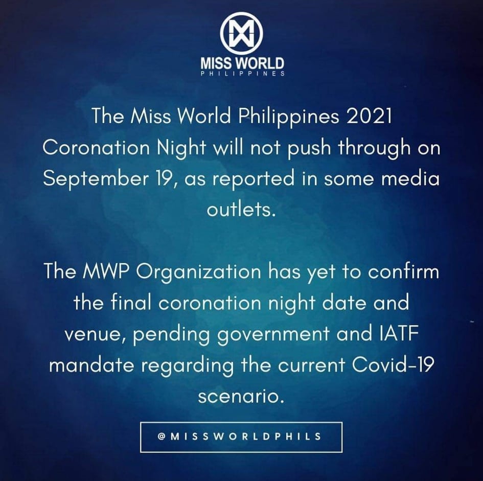 Miss World Philippines 2021
