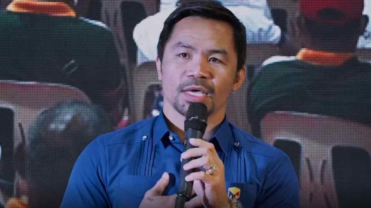 Manny Pacquiao denies vote buying in Batangas