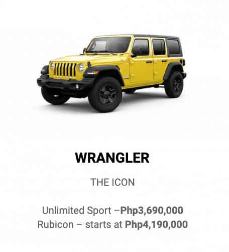 Wrangler The Icon price
