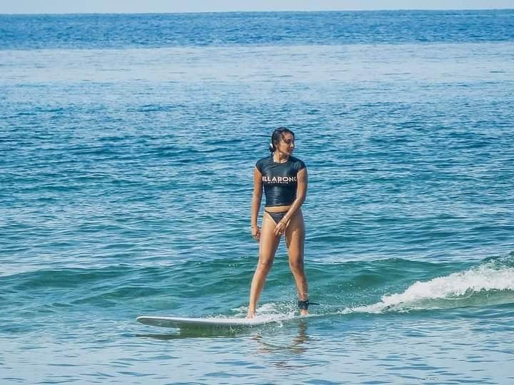 Nadine Lustre surfing, Pabst Photography 501 on Facebook