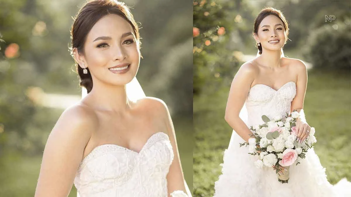Arny Ross in her bridal gown by Mikee Andrei