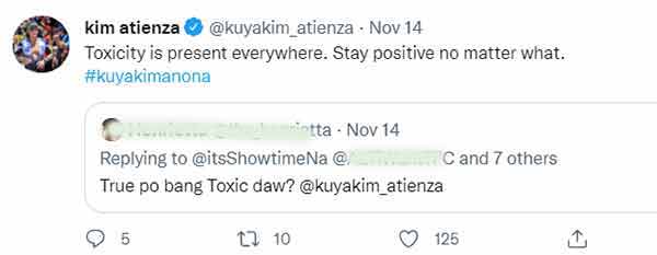 Kim Atienza It's Showtime toxic