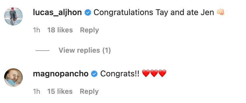 Dennis Trillo, Jennylyn Mercado, wedding Instagram comments 1