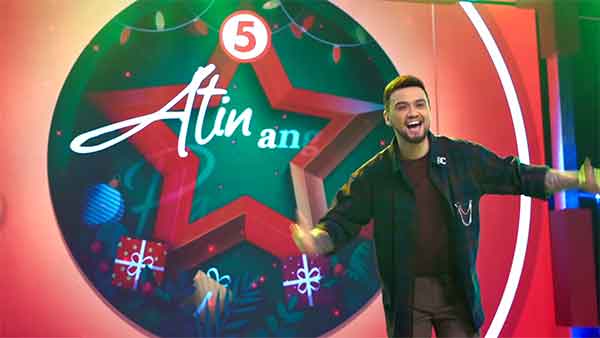 Billy Crawford in TV5 Christmas station ID