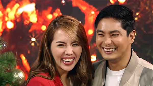 Julia Montes and Coco Martin in TV5 Christmas station ID