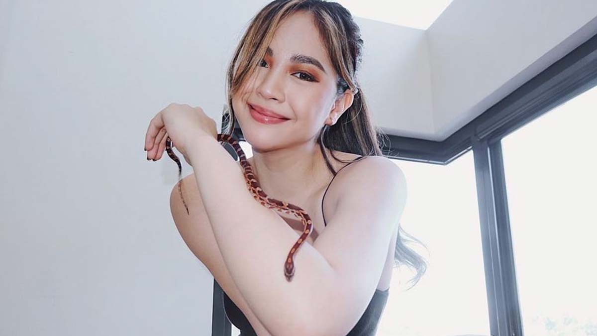 Janella Salvador introduces Versace The Snake