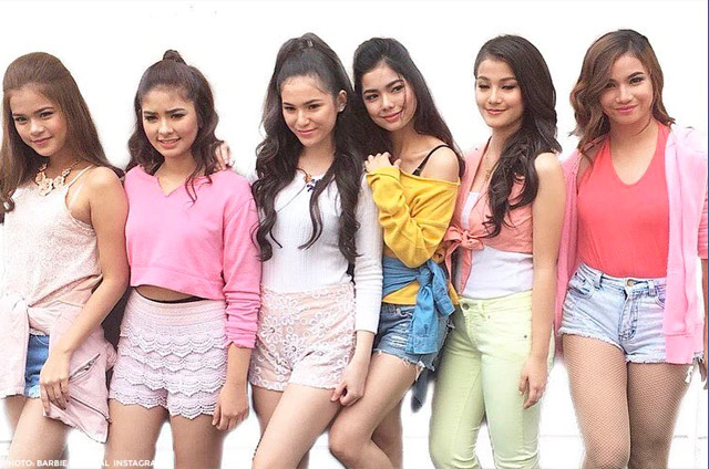 Barbie Imperial with Girl Trends members