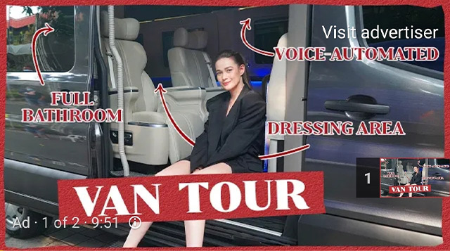 Bea Alonzo Van Tour: what is inside my customized van