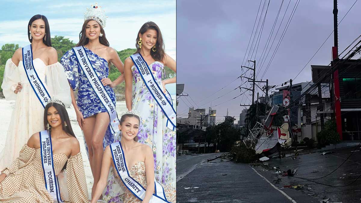 Miss Universe Philippines 2021 call for donations for Typhoon Odette victims