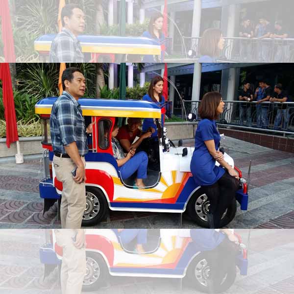 Jeepito can accommodate 4 passengers including driver 