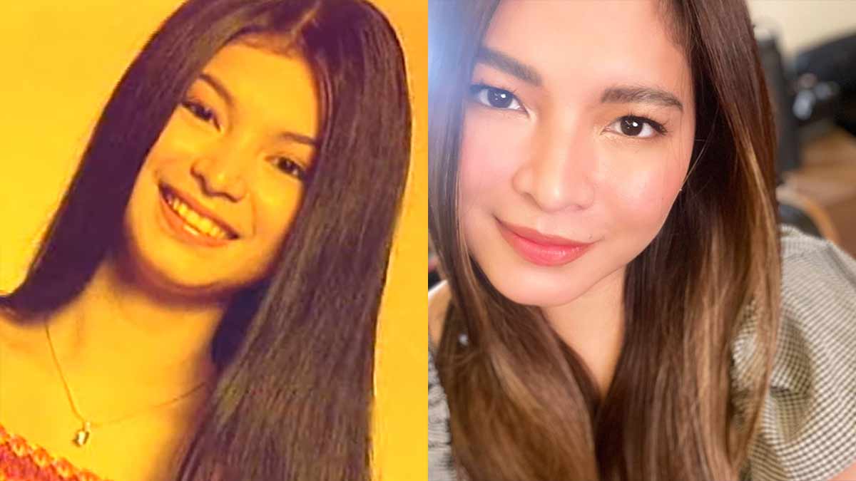 Angel Locsin then and now
